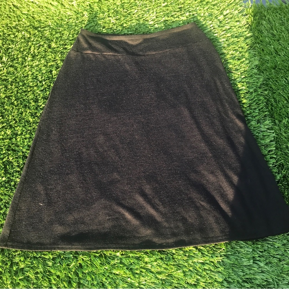 Laura Scott Skirt Black Long Size L